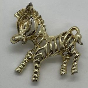 Sarah Coventry signed Zebra broth